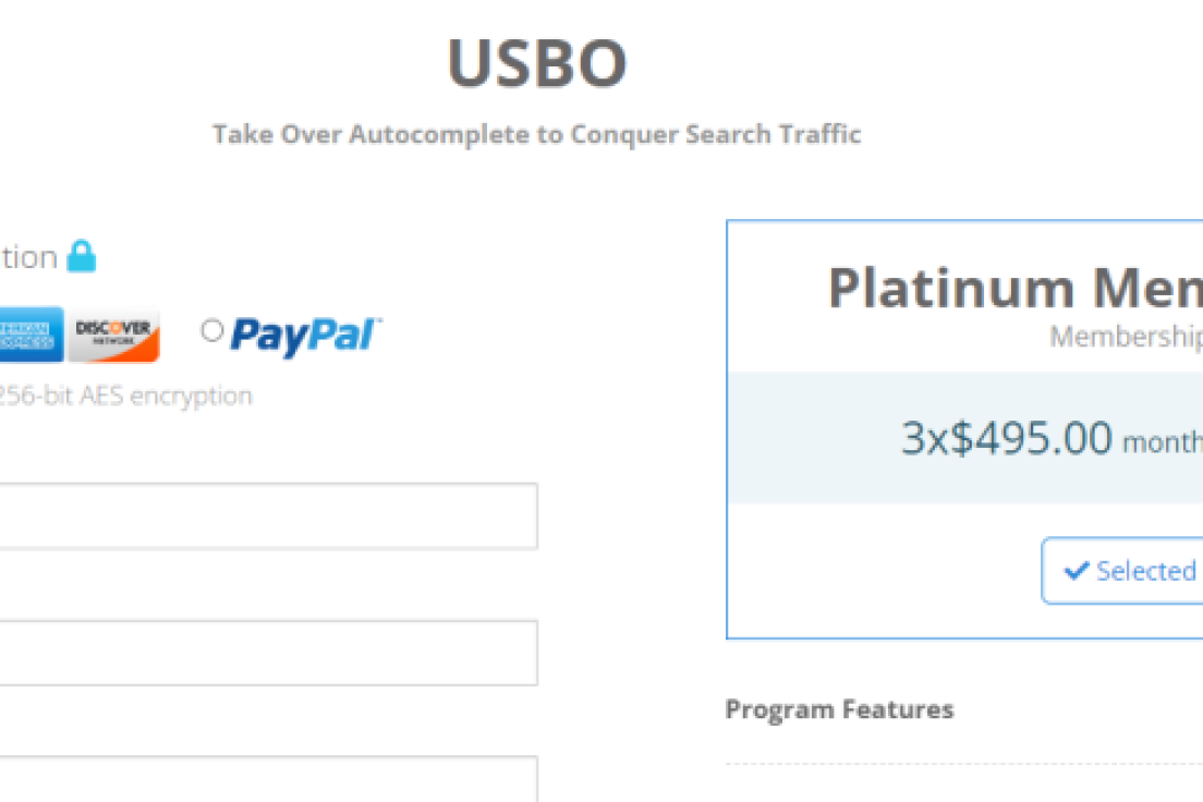 Umbrella – uSBO (Search Box Optimization)
