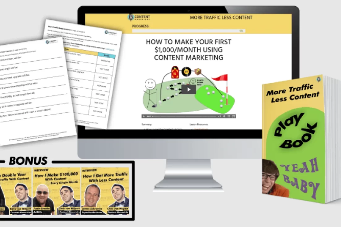 Content Mavericks – More Traffic Less Content (PlayBook)