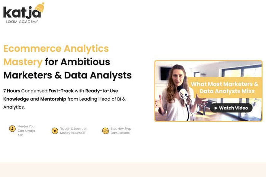 Katja Loom Academy – Ecommerce Analytics Mastery (GB)
