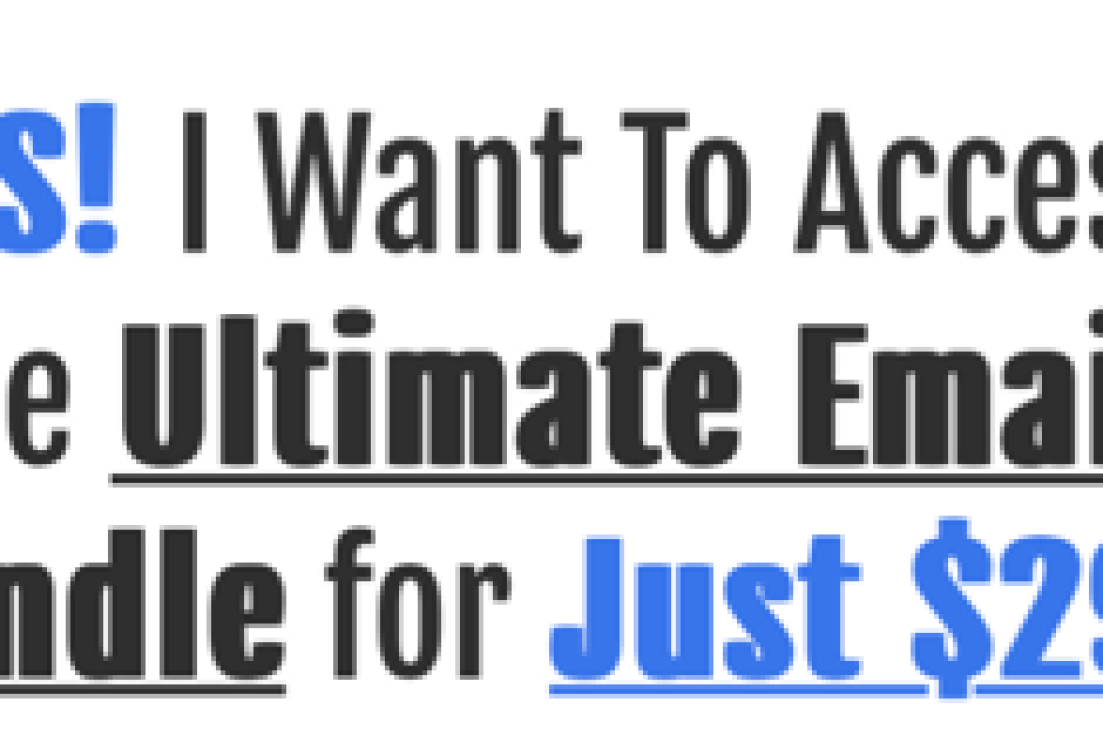 Justing Goff – The Ultimate Email Bundle