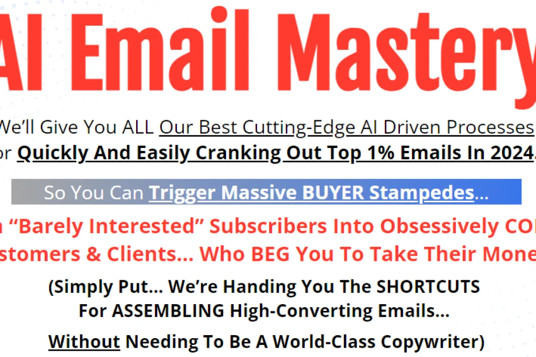 Mario Castelli and Luke – The AI Email Mastery
