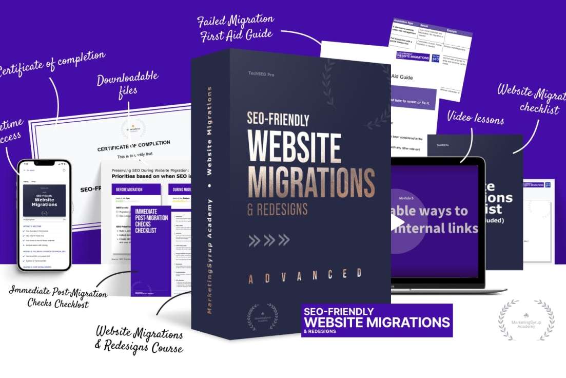 Kristina Azarenko – SEO-Friendly Website Migrations & Redesigns Course
